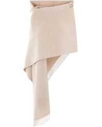 Brunello Cucinelli - Knitted Fringed Scarf - Lyst