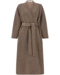Co. - Belted Robe-Style At - Lyst