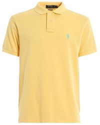 Polo Ralph Lauren - Logo Embroidered Short-Sleeved Polo Shirt - Lyst