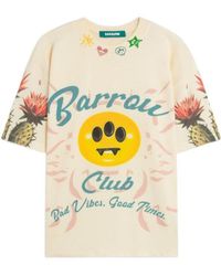 Barrow - Graphic Jersey T-Shirt - Lyst