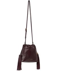 Etro - Mini Leather Kalispera Bag With Tassels - Lyst