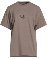 Balenciaga - Solid-Color Short-Sleeved T-Shirt - Lyst