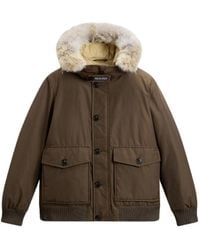 Woolrich - Polar Hooded Bomber Jacket - Lyst