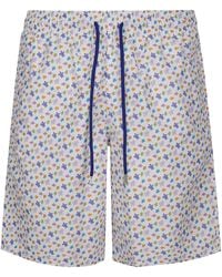 Vilebrequin - Ronde Des Tortues Print Swim Shorts - Lyst