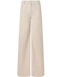 Nili Lotan - High-Waisted Casual Trousers - Lyst