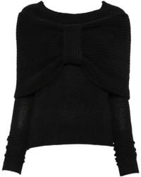 Ermanno Scervino - Bow-Detail Cashmere Sweater - Lyst