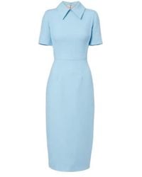 Emilia Wickstead - Valletta Wool Cocktail Dress - Lyst