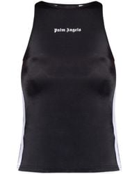 Palm Angels - Logo-Printed Track Tank Top - Lyst