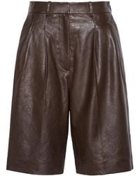 Weekend by Maxmara - Wkipagine Pleated Bermuda Shorts - Lyst