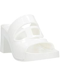 DIESEL - Round-Toe High-Heeled Sandals - Lyst