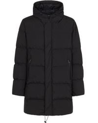 Herno - Quilted Hooded Coat - Lyst
