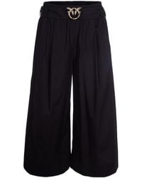 Pinko - Doreen Wide Leg Pants - Lyst