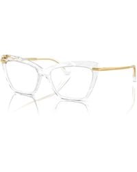 Dolce & Gabbana - Eyewear Rectangular Frame Glasses - Lyst