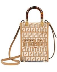 Fendi - Mini Sunshine Shopper Bag - Lyst