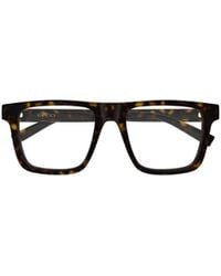 Gucci - Rectangle Eyeglasses - Lyst