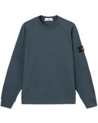 Stone Island - Regular-Fit Crewneck Sweatshirt - Lyst