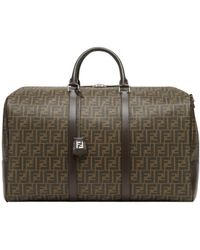 Fendi - Ff Monogram Pattern Large Duffle Bag - Lyst
