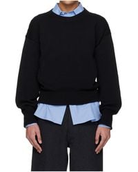 Jil Sander - Crewneck Knitted Jumper - Lyst