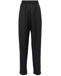 Magda Butrym - High-Rise Wool Pants - Lyst