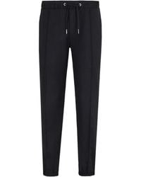 ARMANI EXCHANGE - Drawstring Trousers With Logo On The Back - Lyst