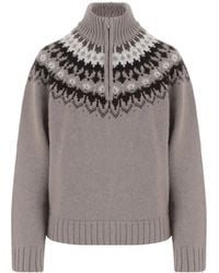 arch4 - Half-Zip Knit Top - Lyst