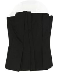 Rohe - Pleated Bustier Top - Lyst