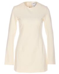 Max Mara - Alpino Long-Sleeved Mini Dress - Lyst