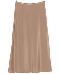 Max Mara - Bias-Cut Midi Skirt - Lyst