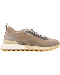 Brunello Cucinelli - Round Toe Sneakers - Lyst