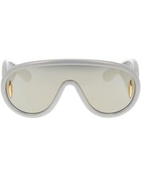 Loewe - Shield Frame Sunglasses - Lyst