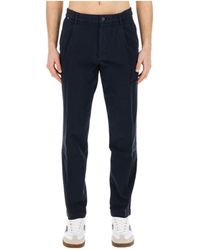 BOSS - Boss Mid-Rise Straight-Leg Trousers - Lyst