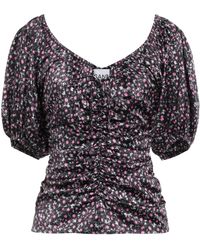Ganni - Floral Pattern Top - Lyst