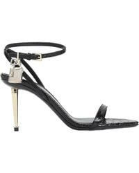 Tom Ford - Ankle Strap Heeled Sandals - Lyst