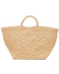 IBELIV - Vanilla Woven Top Handle Bag - Lyst