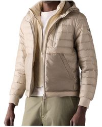 Moose Knuckles - Long-Sleeved Down Jacket - Lyst
