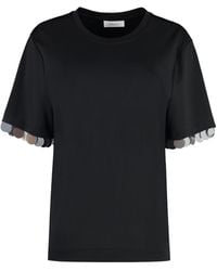 Rabanne - Sequin-Detail T-Shirt - Lyst