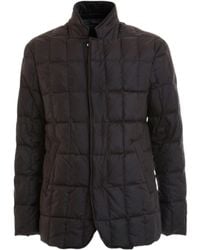 Armani Collezioni - Quilted Cushioned Down Jacket - Lyst