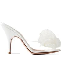Gianvito Rossi - Igea 95 Embellished Pvc Sandals - Lyst