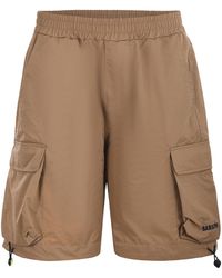 Barrow - Cargo Drawstring Shorts - Lyst