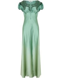 Chloé - Silk Long Maxi Dress - Lyst