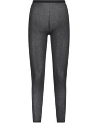 Dondup - Erotica Logo Patch Knitted Trousers - Lyst
