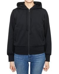 COMME DES GARÇONS PLAY - Logo-Appliqué Zip-Up Hoodie - Lyst