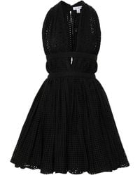 Alaïa - Dresses Noir Cotton Polyester - Lyst