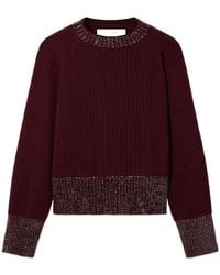 Golden Goose - Embellished-Neck Jumper - Lyst