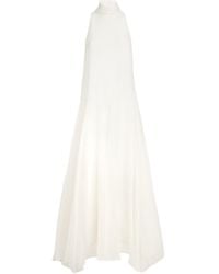 Brunello Cucinelli - Silk Maxi Dress - Lyst