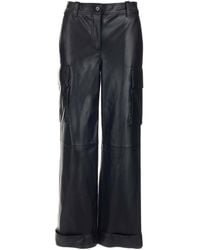 Stand Studio - Asha Straight-Leg Cargo Trousers - Lyst