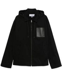 Loewe - Zip-Up Hooded Jacket - Lyst