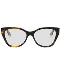 Fendi - Eyewear Cat-Eye Frame Glasses - Lyst