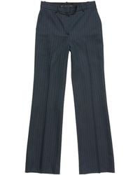 Acne Studios - Pinstripe Wool Suit Trousers - Lyst