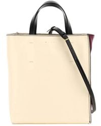 Marni - Logo Printed Museo Handbag - Lyst